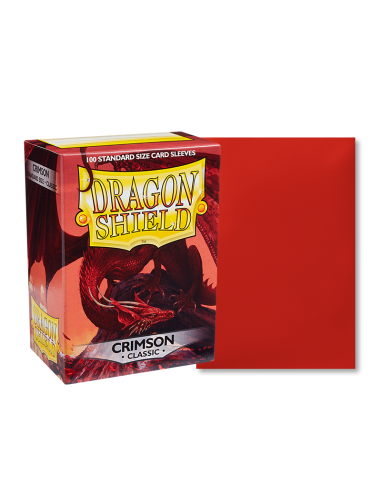 100 DRAGON SHIELD Crimson - Classic...