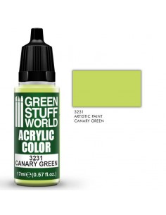 Acrylic Color CANARY GREEN