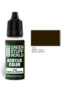 Acrylic Color BESTIAL BROWN