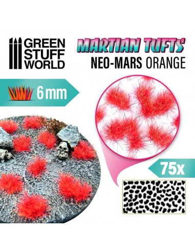 Touffes d'herbe martienne - NEO-MARS...