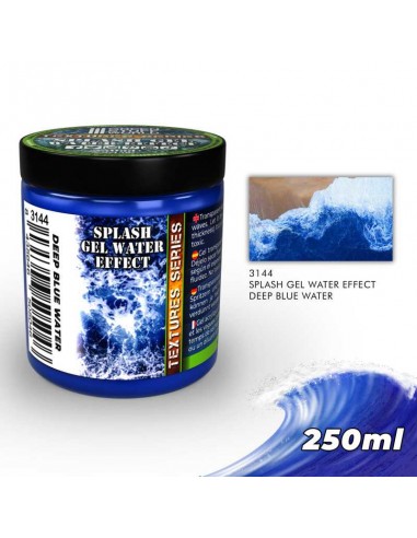 Gel à effet d'eau - Bleu foncé 250ml