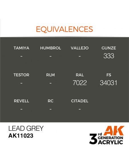 Lead Grey 17ml 