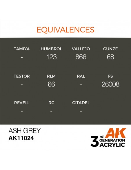 Ash Grey 17ml 