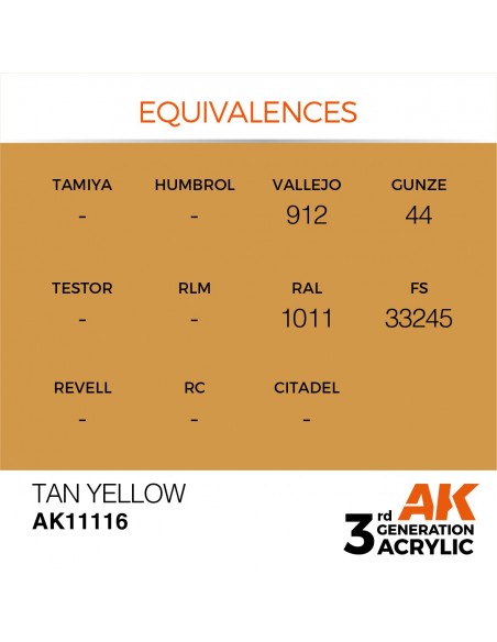 Tan Yellow 17ml 