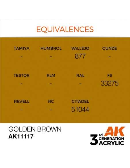 Golden Brown 17ml 