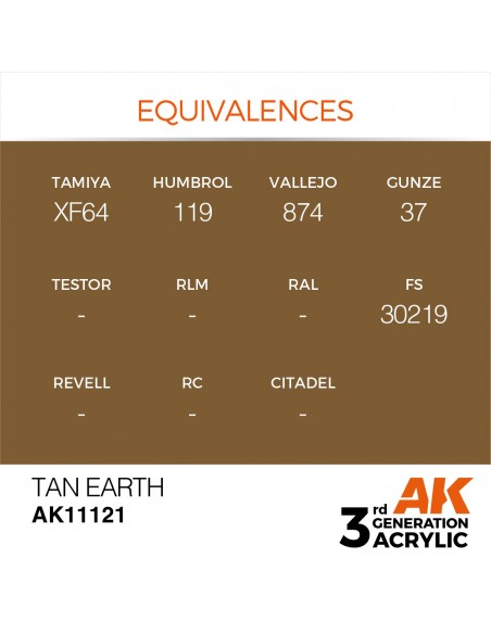 Tan Earth 17ml 