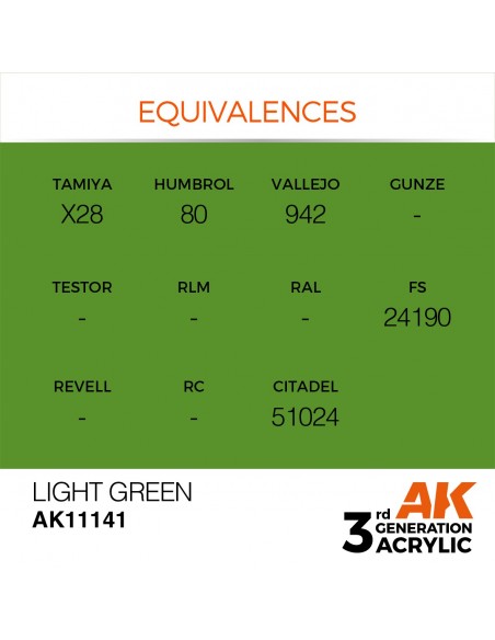 Light Green 17ml 