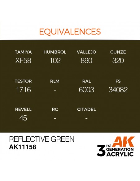 Reflective Green 17ml 