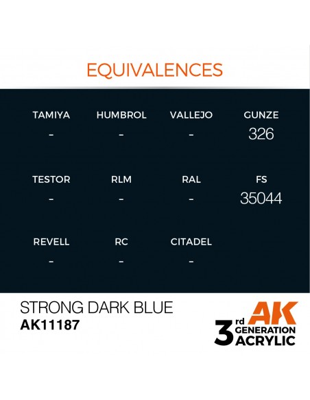 Strong Dark Blue 17ml 