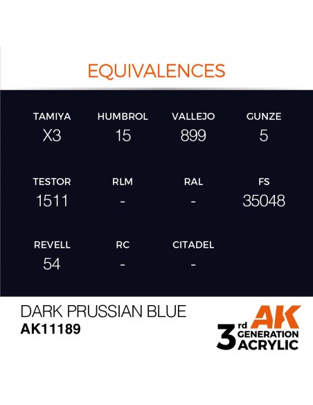 Dark Prussian Blue 17ml 